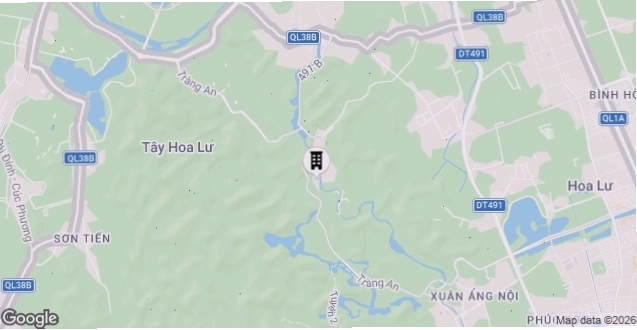 Ngoại thất Tràng An Ecolodge với không gian xanh mát