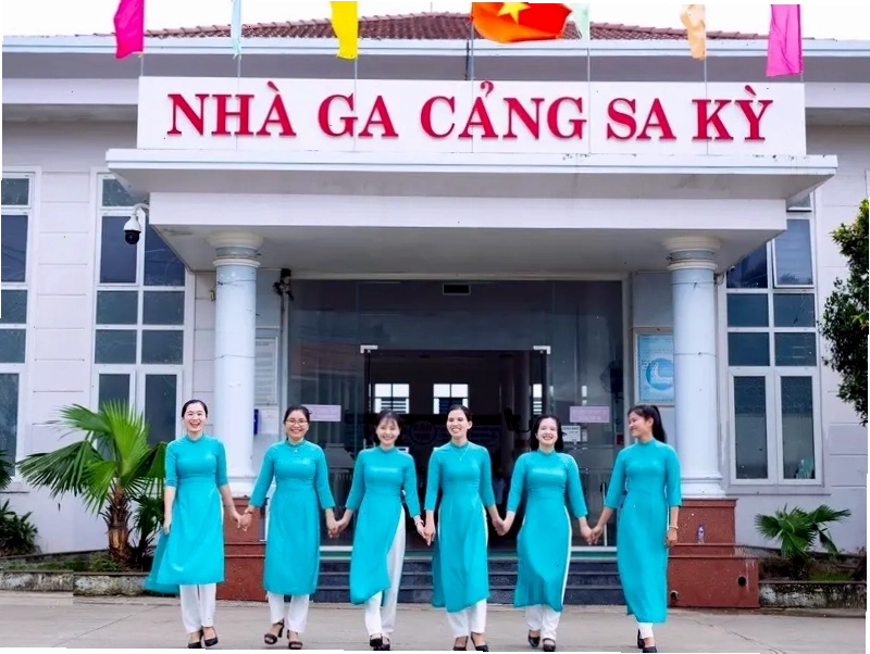Nhà ga hành khách Cảng Sa Kỳ với đầy đủ tiện nghi