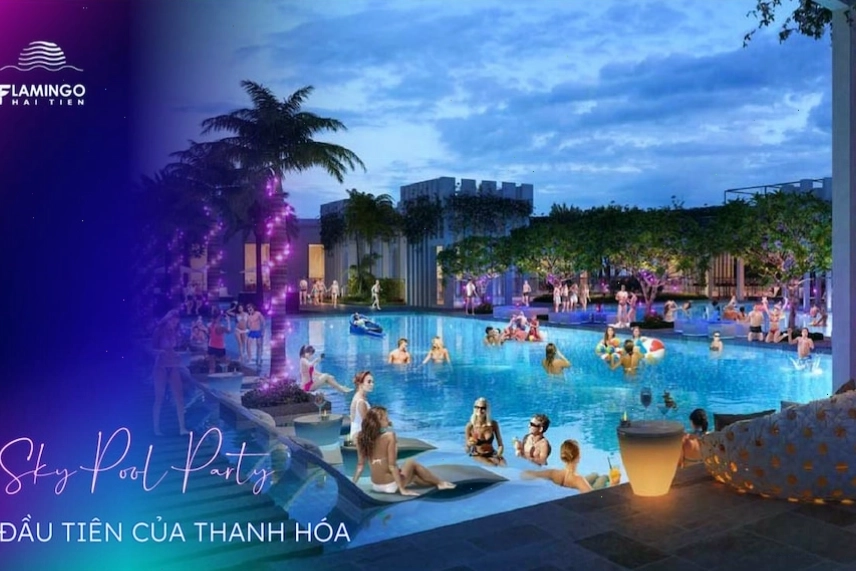 Nhà hàng sang trọng tại Flamingo Hải Tiến