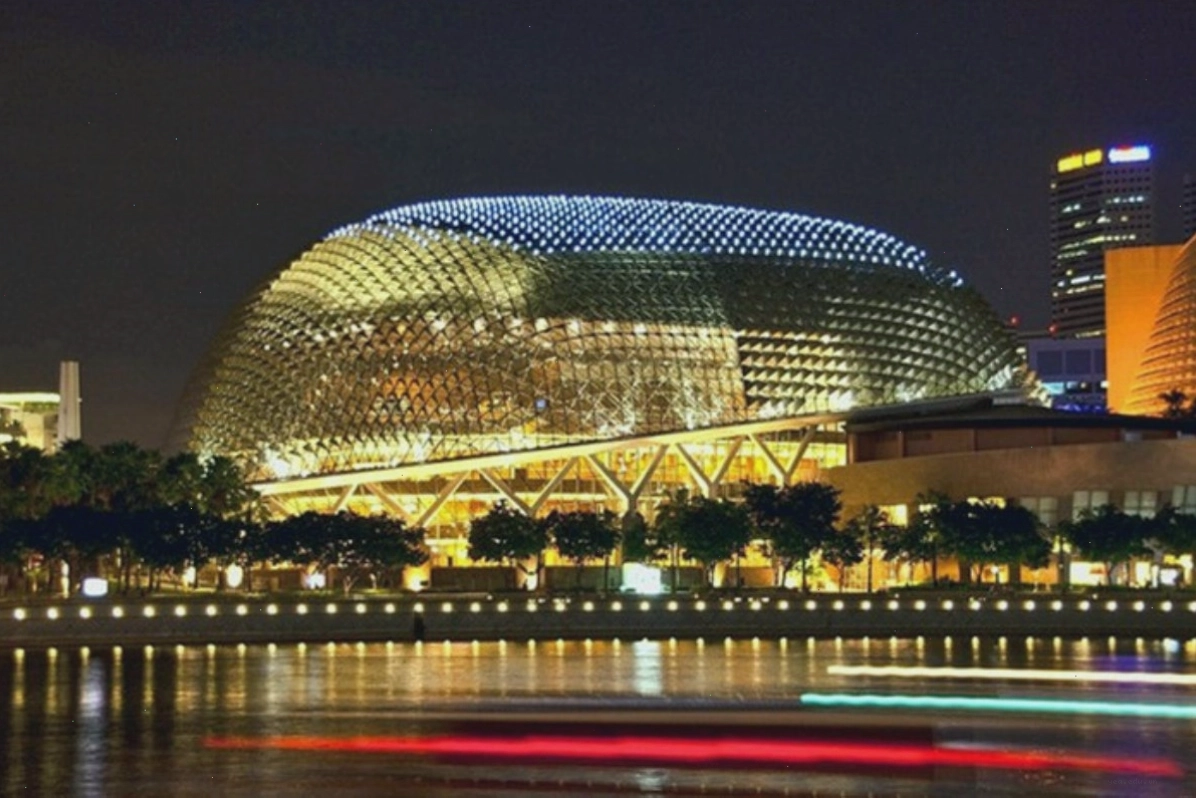 Nhà hát Esplanade với thiết kế giống quả sầu riêng