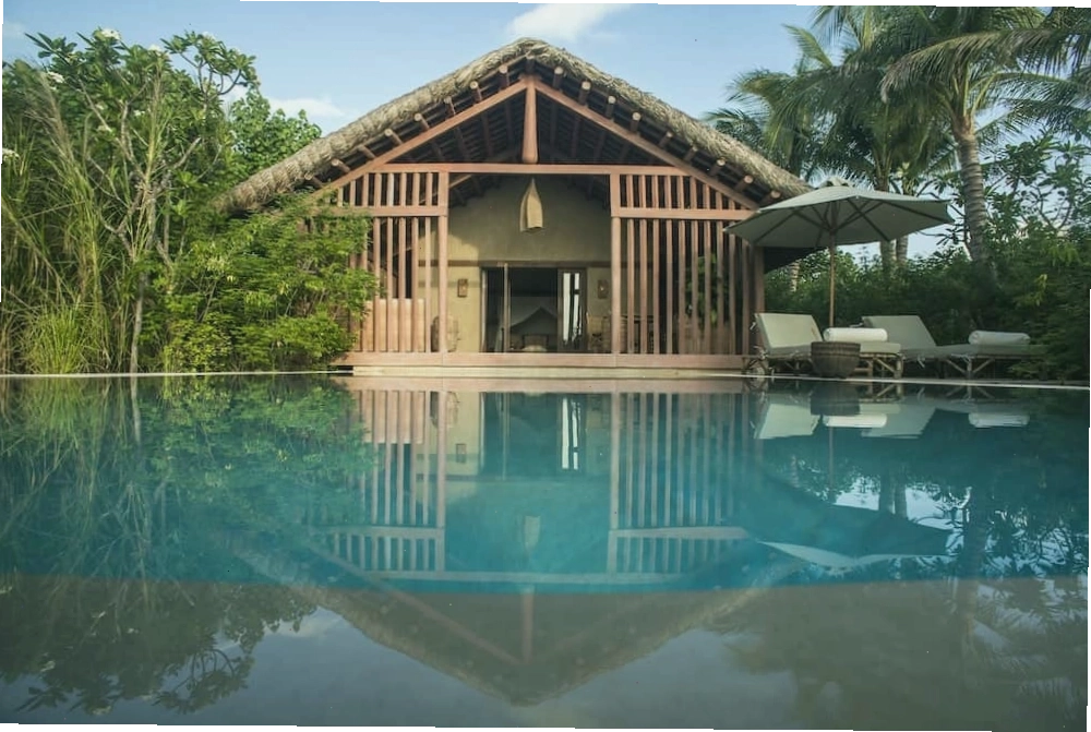 Nhà lá được sử dụng trong các khu sinh thái và resort