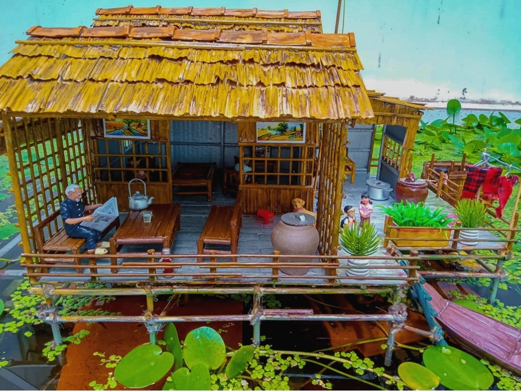 Nhà sàn miền Tây tạo không gian gần gũi thiên nhiên