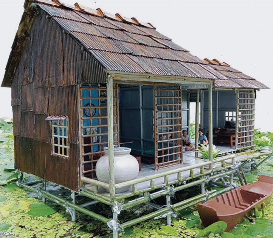 Nhà sàn miền Tây: Tiết kiệm chi phí xây dựng