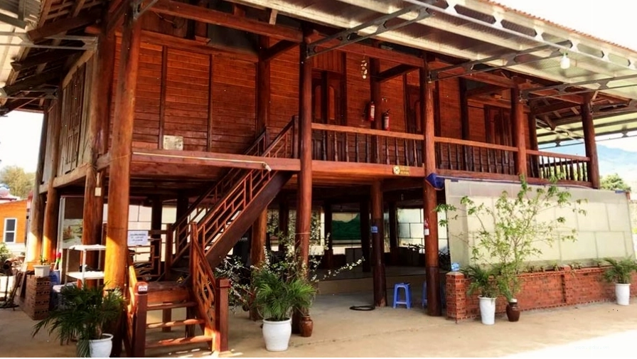Nhà sàn Thanh Tùng kiên cố, thiết kế độc đáo hấp dẫn khách du lịch