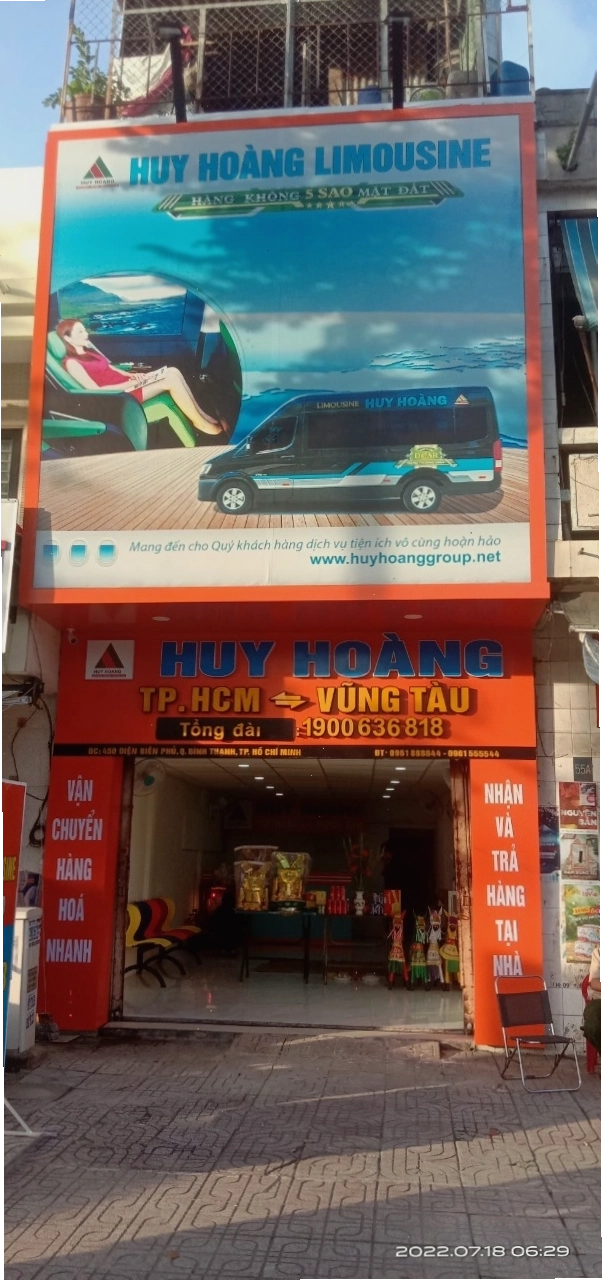 Nhà Xe Hoa Mai Điện Biên Phủ