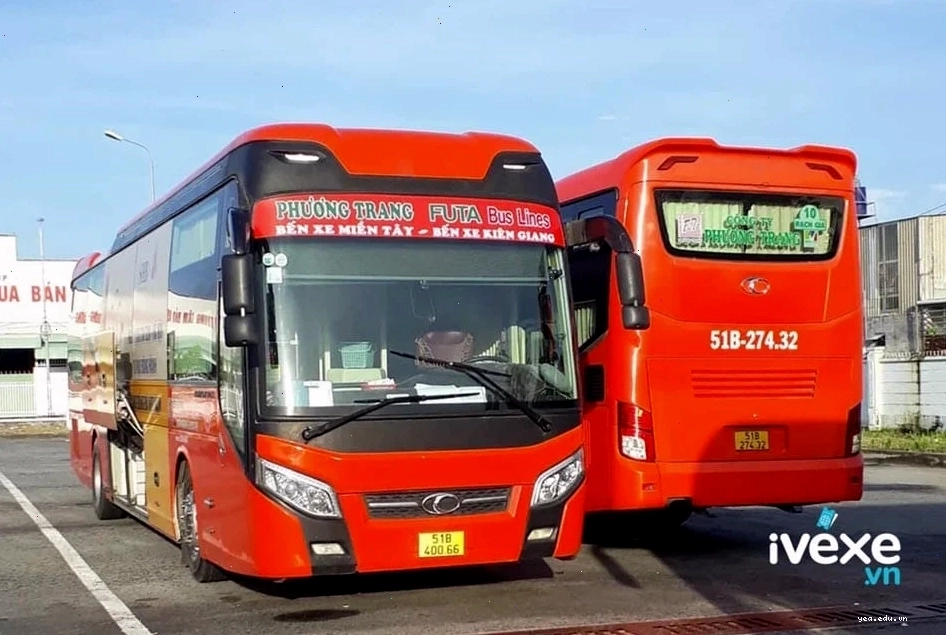 Nhà xe Phương Trang Kiên Giang đi các tỉnh thành