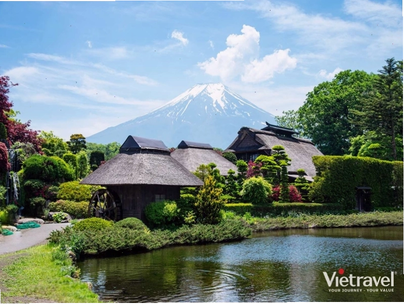 Nhật Bản: Tokyo – Vịnh Odaiba – Núi Phú Sĩ – Làng cổ Oshino Hakkai – Nagoya – Kyoto – Kobe – Osaka - Trải nghiệm văn hóa và ẩm thực