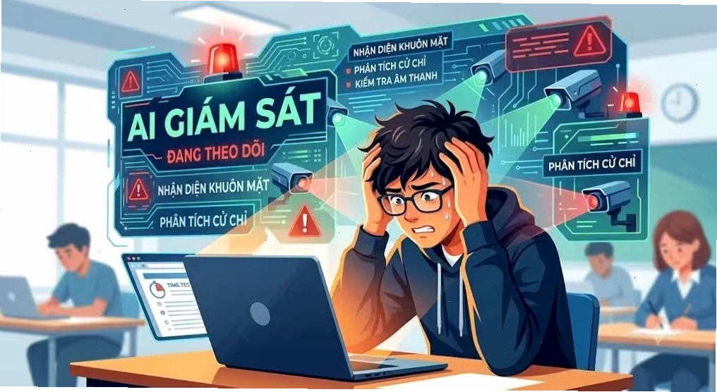 Nhóm bạn trẻ học tiếng Anh với nhau