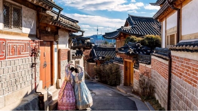 Những con hẻm cổ kính tại Làng Bukchon Hanok