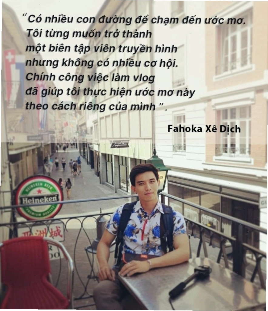 Những thử thách ban đầu của Fahoka khi làm vlog du lịch