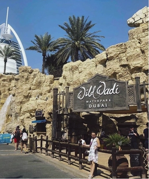 Niềm vui tại công viên nước Wild Wadi Dubai