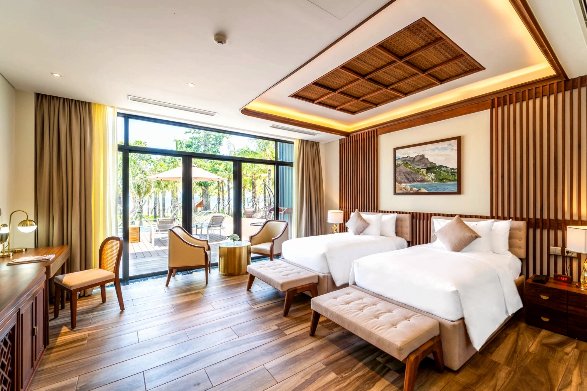 Nội thất phòng nghỉ sang trọng và tiện nghi tại Best Western Premier Sonasea Phú Quốc