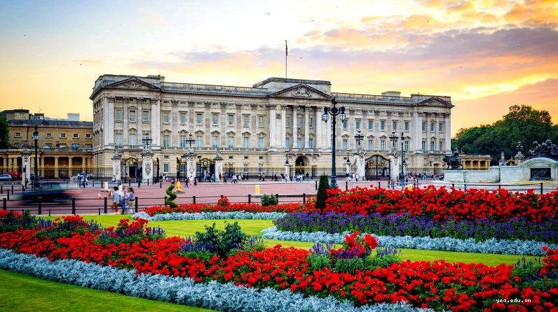 Nội thất sang trọng của Phòng 1844 tại Cung điện Buckingham