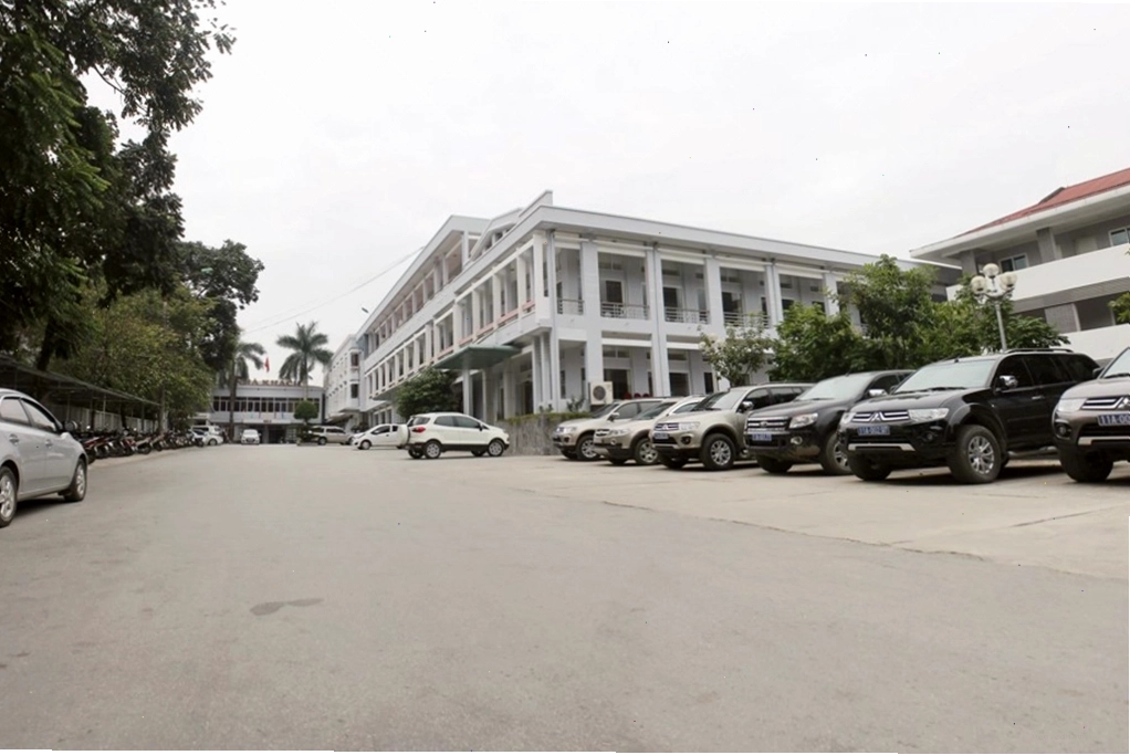 Nội thất sang trọng tại Nhà khách Giao Tế Cao Bằng