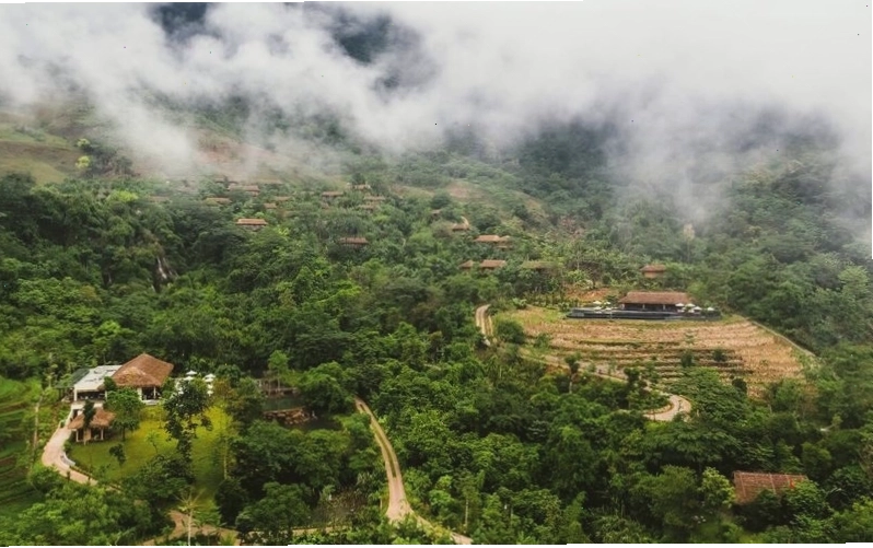 Nội thất sang trọng và tiện nghi trong phòng nghỉ tại Avana Retreat