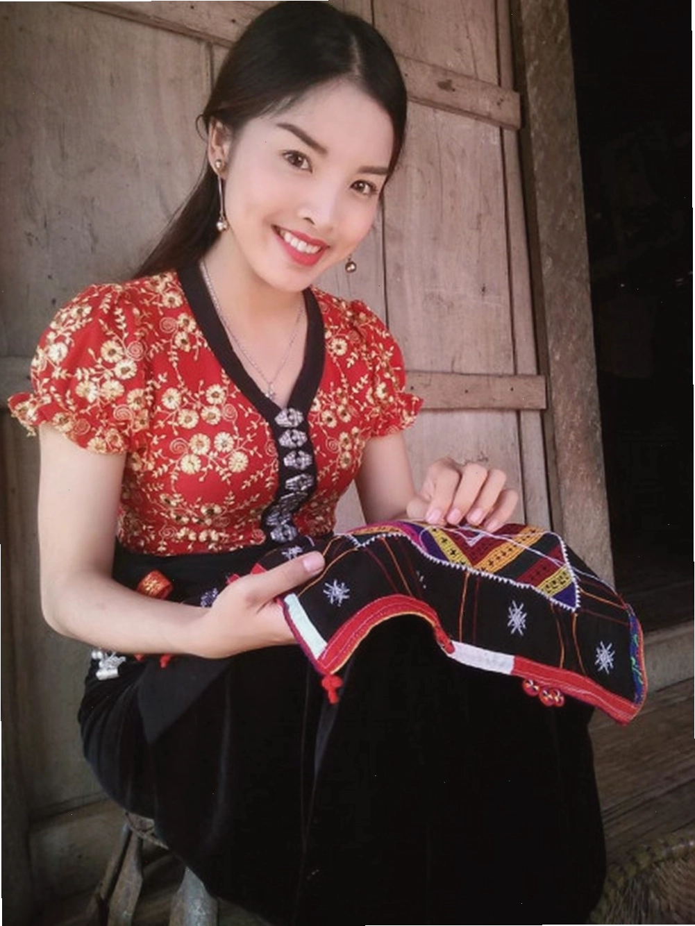 Nụ cười tươi tắn của cô gái Mộc Châu
