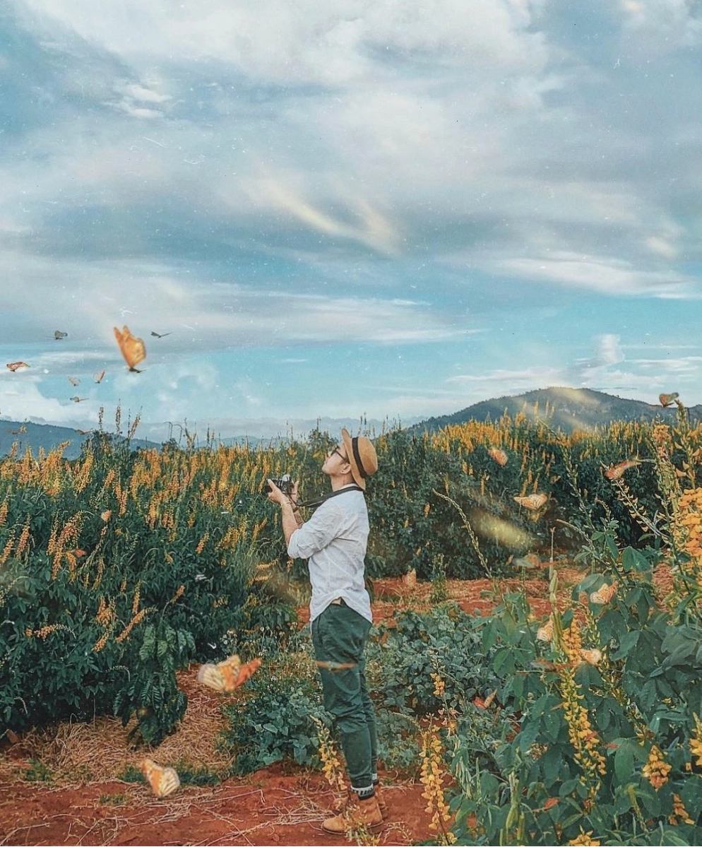 Núi lửa Chư Đăng Ya gần Đập Tân Sơn Gia Lai