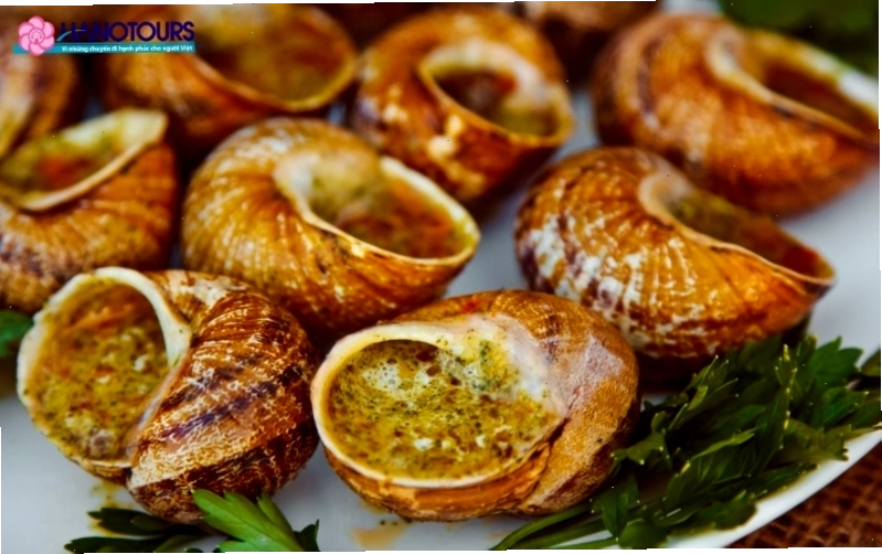 Ốc sên đã trở thành một món ăn đặc trưng và phổ biến trong ẩm thực Pháp