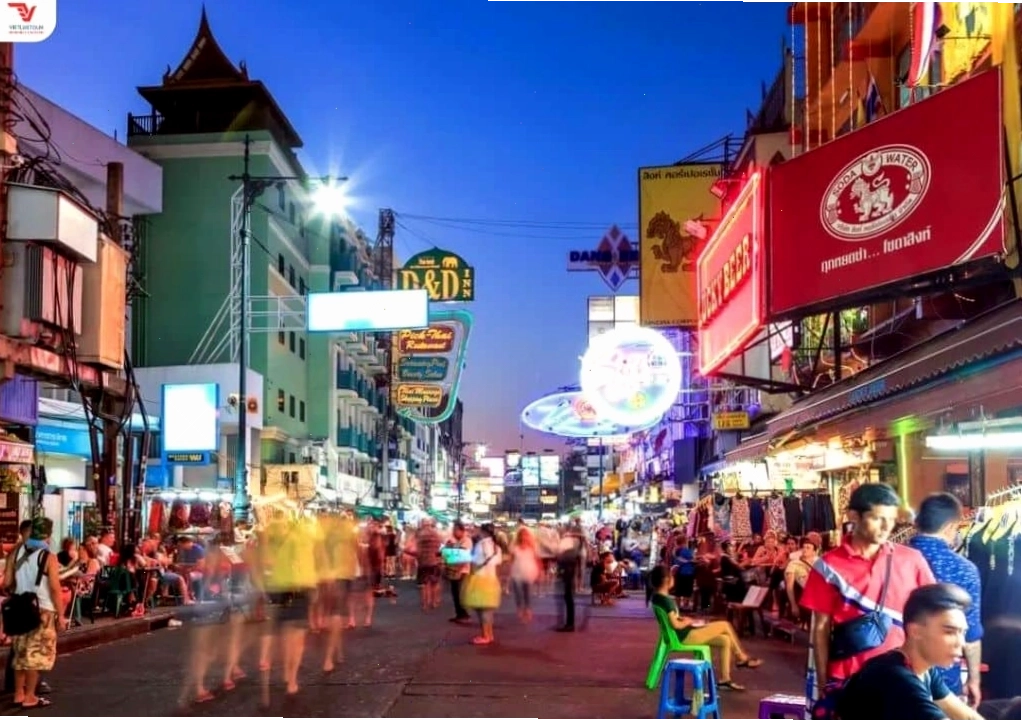 Phố Tây Khao San - Trung tâm giải trí về đêm sôi động