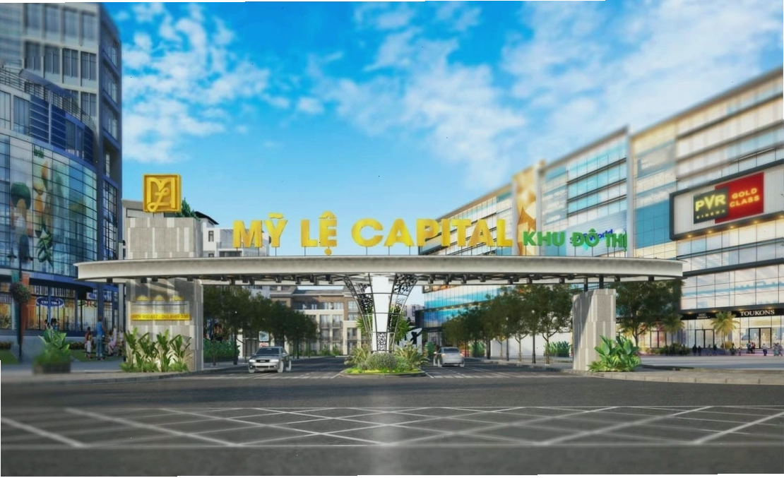 Phối cảnh cổng chào Khu đô thị Mỹ Lệ Capital