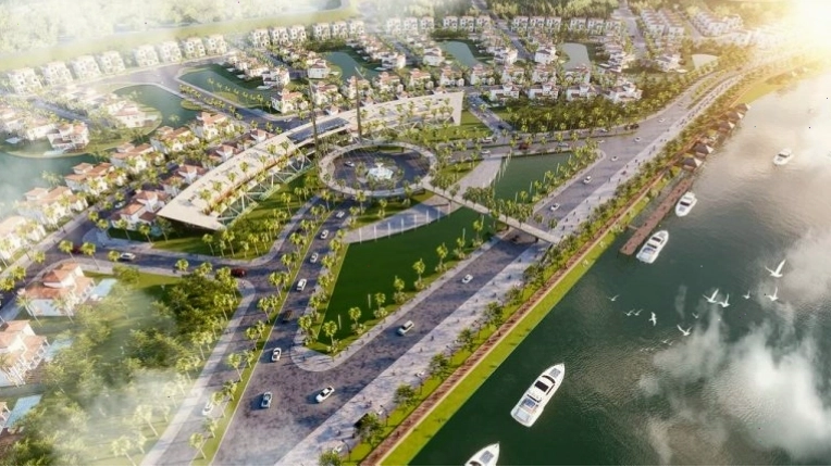 Phối cảnh dự án Sunshine Heritage Resort tại Phúc Thọ