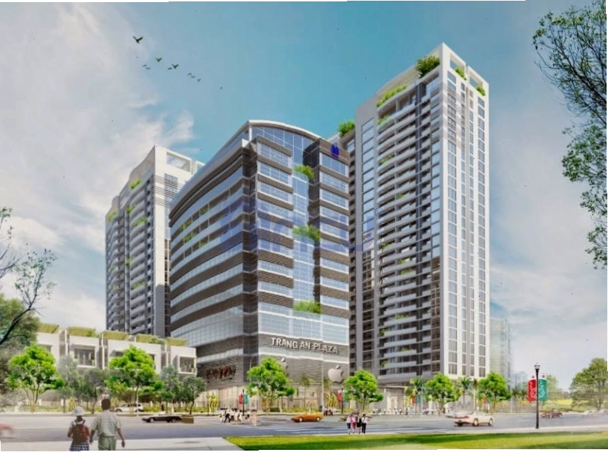 Phối cảnh tổng thể dự án Tràng An Complex