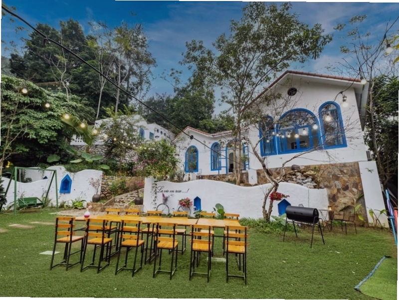 Phối cảnh tổng thể Mirabella Ba Vì Mountain Retreat nhìn từ trên cao
