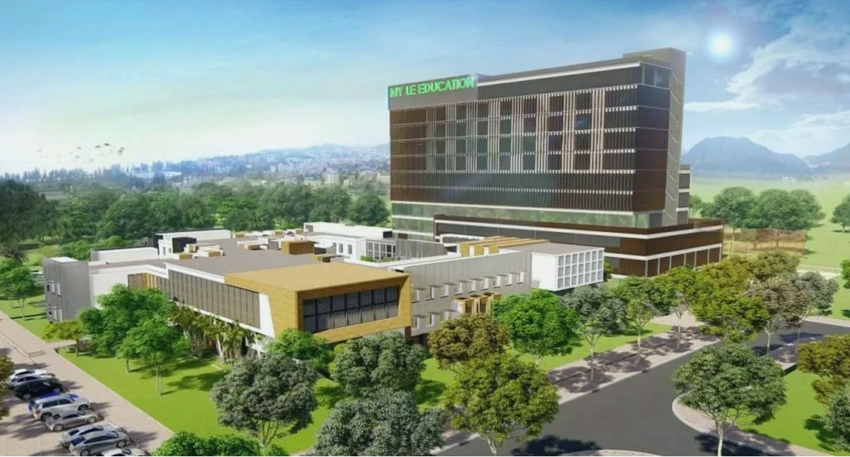 Phối cảnh trường học dự án Khu đô thị Mỹ Lệ Capital