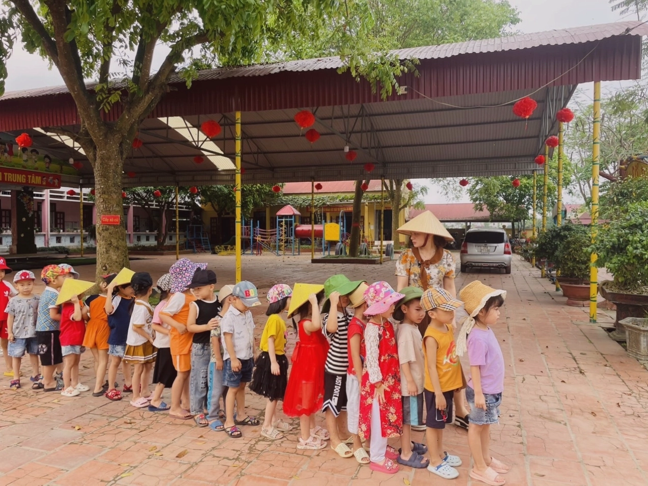 Phong cảnh đồng lúa hoàng hôn thơ mộng