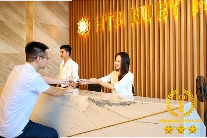 Phòng Deluxe tại Khách sạn HTH Ruby Sầm Sơn