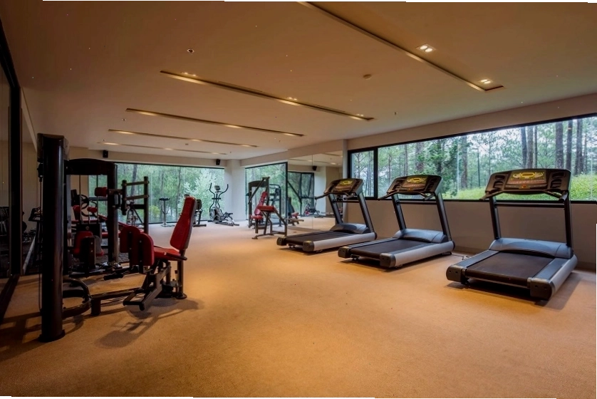 Phòng Gym hiện đại tại Terracotta Resort Đà Lạt