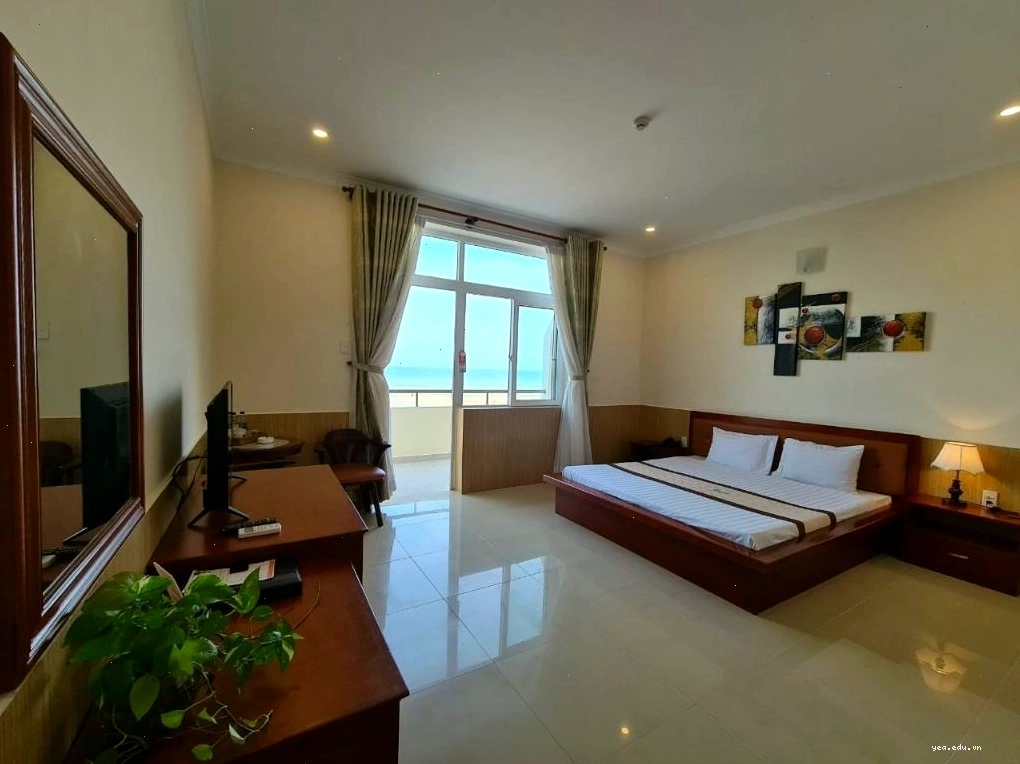 Phòng nghỉ thoải mái, chất lượng cao tại Hải Dương Intourco Resort