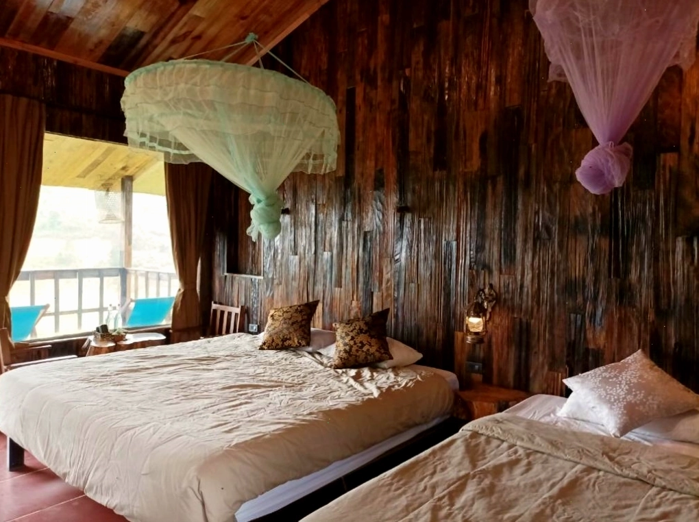 Phòng nghỉ thoải mái, chất lượng cao tại Mu Cang Chai Ecolodge