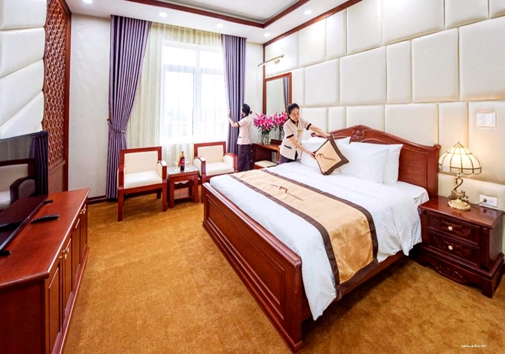 Phòng nghỉ thoải mái tại Nhà khách A1 Lạng Sơn
