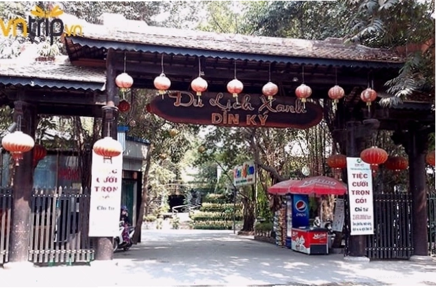 Phòng nghỉ tiện nghi tại Dìn Ký Lái Thiêu