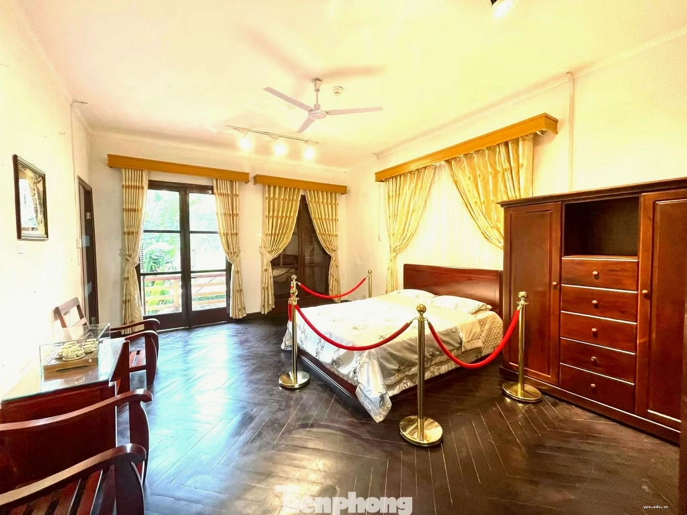 Phòng ngủ của Vua Bảo Đại