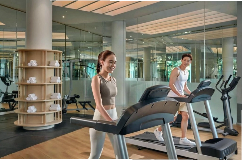 Phòng tập Gym hiện đại tại Premier Residences Phú Quốc
