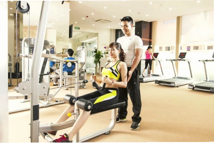 Phòng tập Gym trong khuôn viên dự án Tràng An Complex