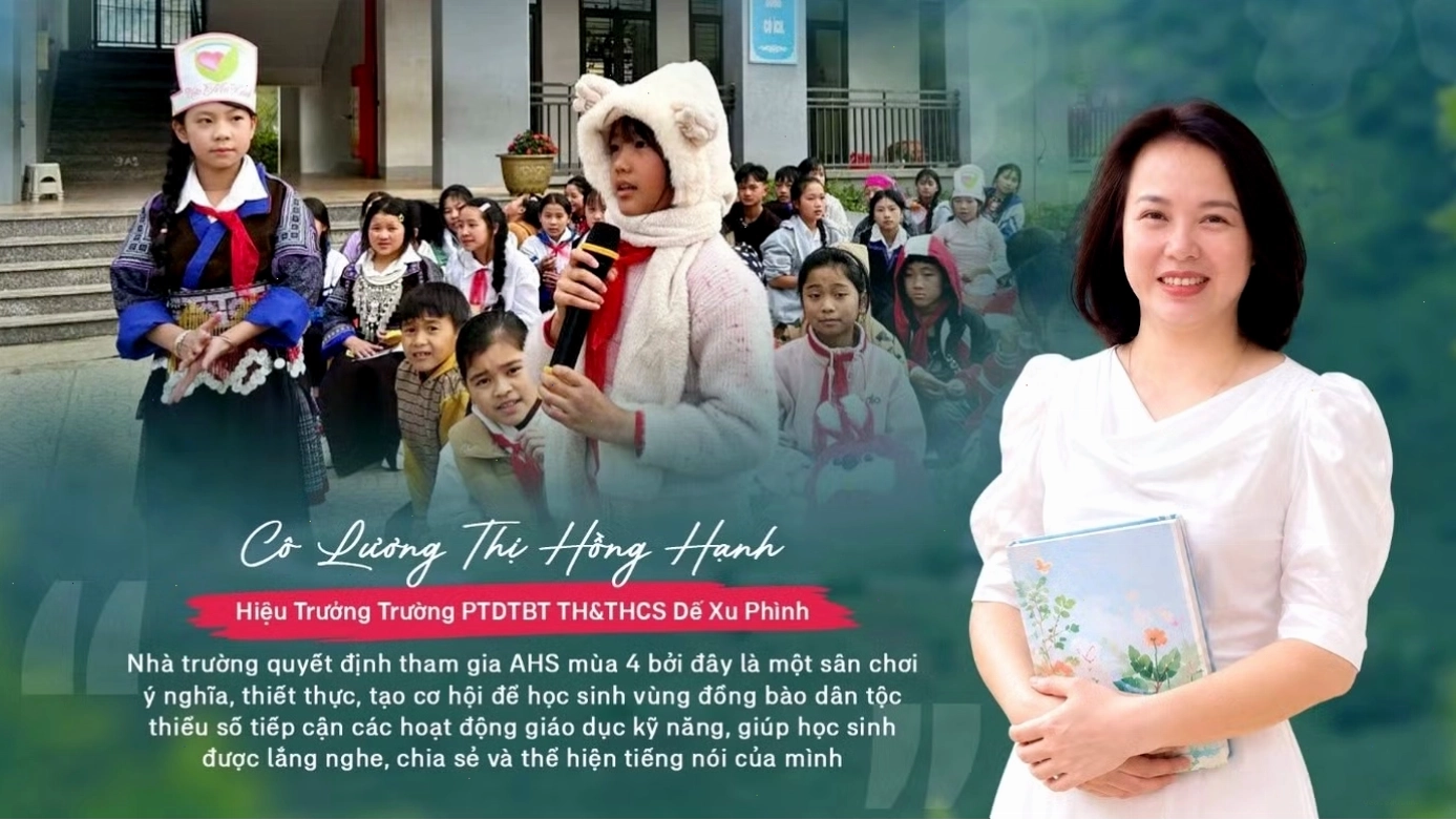 Phụ huynh tham gia buổi nói chuyện về sức khỏe sinh sản cùng con em tại Dế Xu Phình
