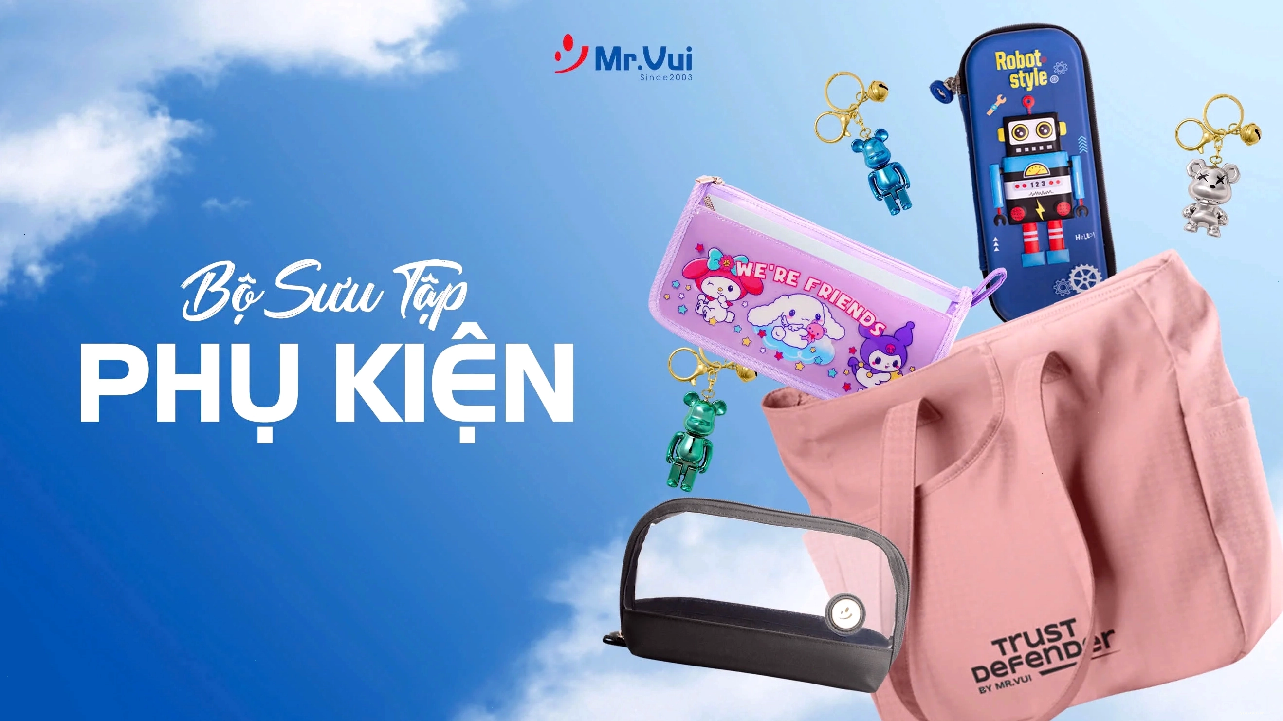 Phụ kiện nhỏ gọn tiện ích cho hành trình du lịch cùng balo kéo
