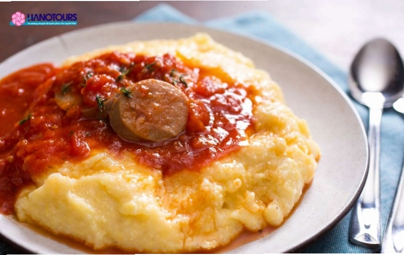 Polenta món ăn thơm ngon từ cháo ngô đặc của Venice