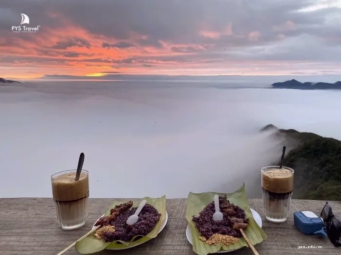 Quán cafe với tầm nhìn đẹp tại Tà Xùa
