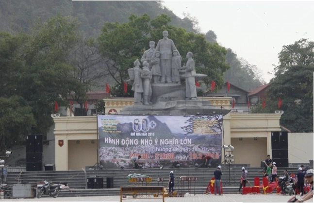 Quảng trường 26.3 Hà Giang nơi diễn ra các sự kiện văn hóa quan trọng