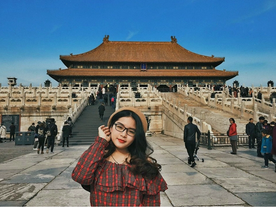 Quảng trường Thiên An Môn về đêm rực rỡ ánh đèn
