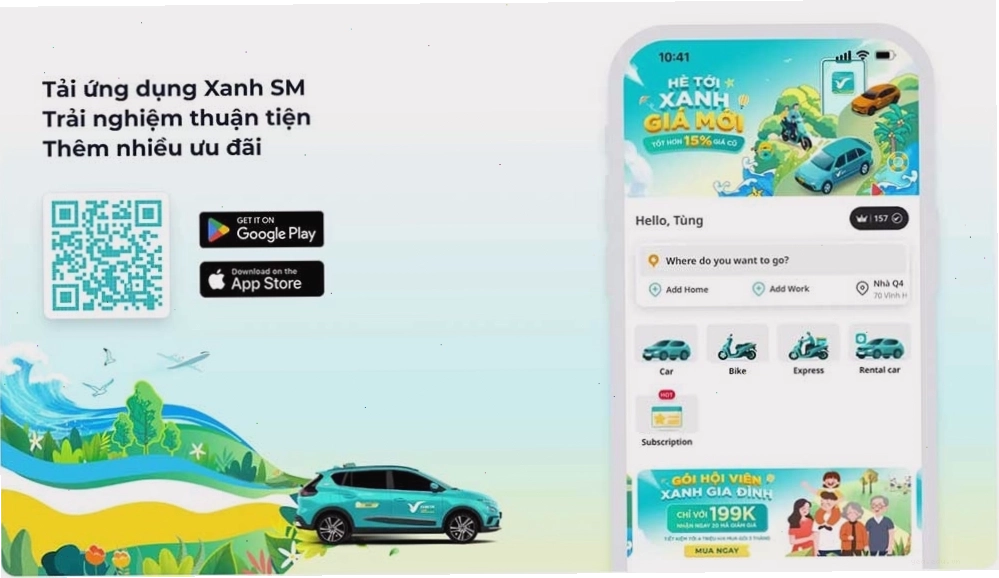 Quét QR code để tải app Bship/Green SM