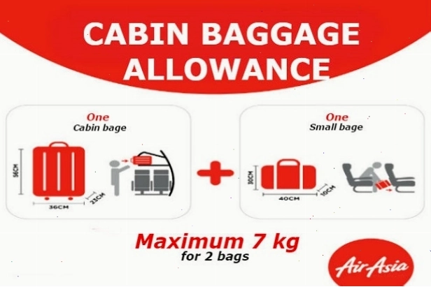 Quy định kích thước hành lý ký gửi Air Asia