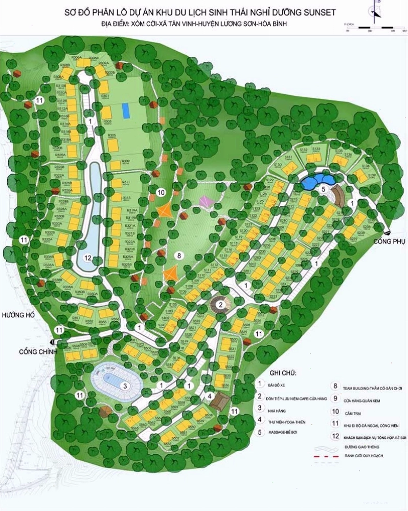Quy hoạch dự án Panorama Hill Hòa Bình