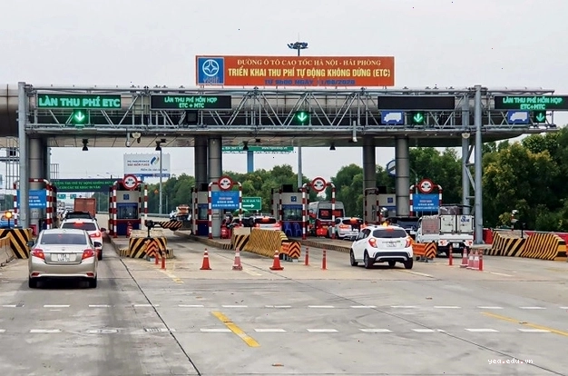 Quy trình dán thẻ thu phí không dừng ETC cho xe ô tô