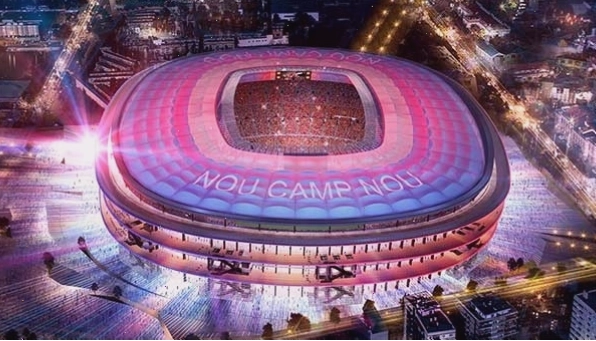 Sân vận động Camp Nou, Barcelona - một trong những sân vận động đẹp nhất thế giới