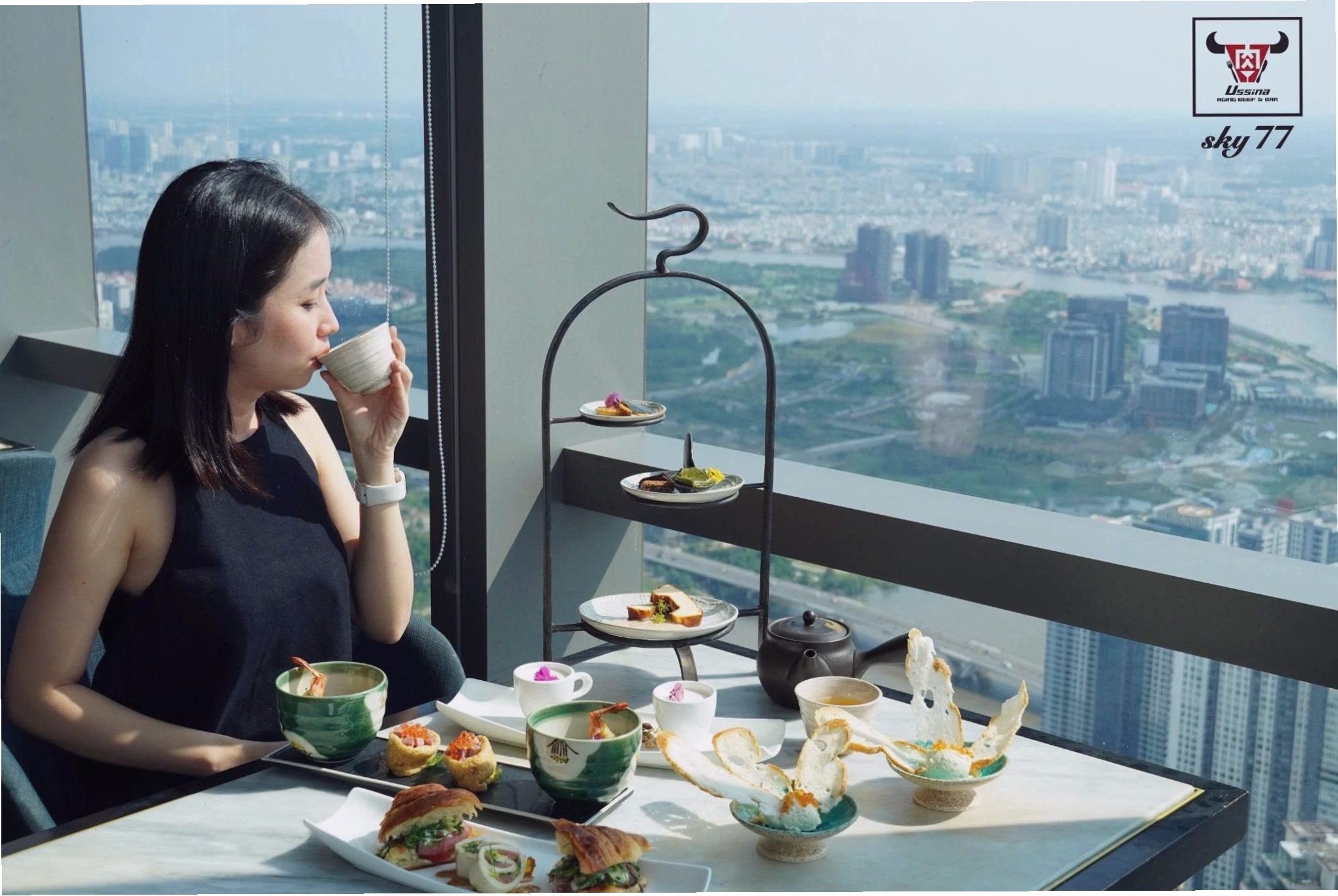 Set trà chiều phong cách Nhật Bản tại Landmark 81